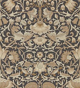 Pure Lodden Wallpaper by Morris & Co Charcoal/Gold