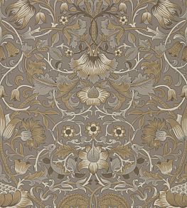 Pure Lodden Wallpaper by Morris & Co Taupe/Gold
