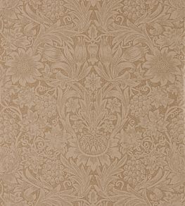 Pure Sunflower Wallpaper by Morris & Co Copper/Russet