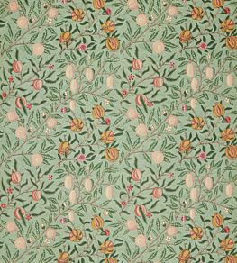Fruit Velvet Fabric by Morris & Co Privet/Thyme