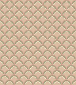 Mount Temple Small Wallpaper by GP & J Baker Blush/Green