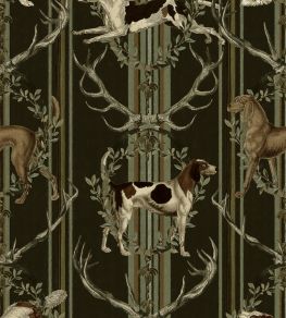 Mountain Dogs Wallpaper by MINDTHEGAP Peat Black