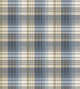 Mulberry Ancient Tartan Wallpaper by Mulberry Home Indigo