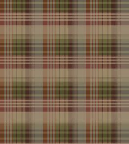 Mulberry Ancient Tartan Wallpaper by Mulberry Home Red / Plum