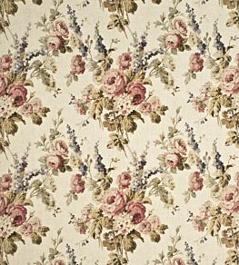 Vintage Floral Fabric by Mulberry Home Antique/Rose