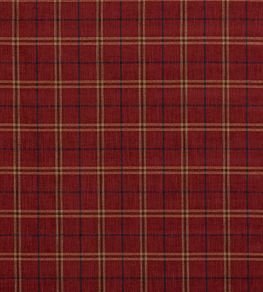 Haddon Check Fabric by Mulberry Home Red