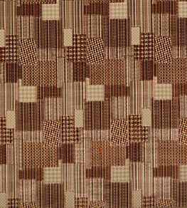 Bohemian Patchwork Fabric by Mulberry Home Plum/Spice