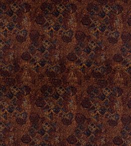 Bohemian Velvet Fabric by Mulberry Home Fig/Sienna
