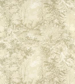 Torridon Wallpaper by Mulberry Home Charcoal