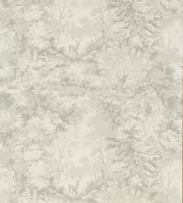 Torridon Wallpaper by Mulberry Home Silver/Grey
