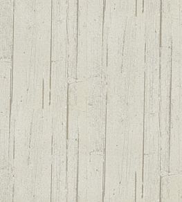 Wood Panel Wallpaper by Mulberry Home Dove Grey