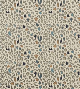 Animal Magic Fabric by Mulberry Home Teal