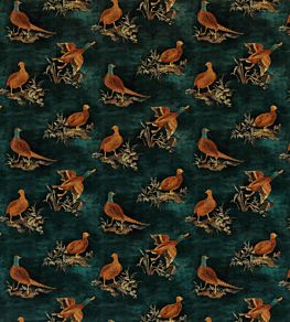Game Show Fabric by Mulberry Home Teal