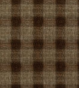 Highland Check Fabric by Mulberry Home Woodsmoke