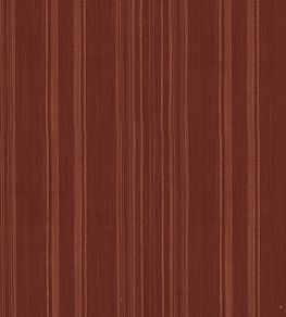 City Stripe Fabric by Mulberry Home Russet