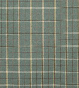 Islay Fabric by Mulberry Home Teal