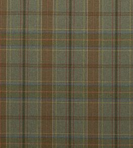 Shetland Plaid Fabric by Mulberry Home Lovat