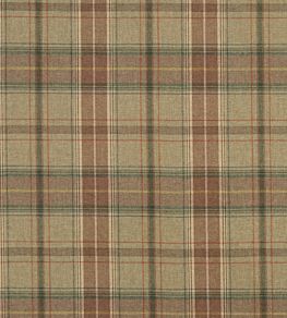 Shetland Plaid Fabric by Mulberry Home Quartz