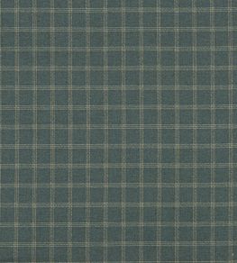 Bute Fabric by Mulberry Home Teal