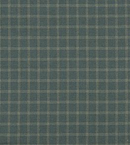 Bute Fabric by Mulberry Home Teal
