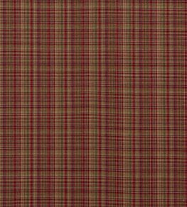 Mull Fabric by Mulberry Home Red/Green