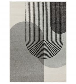 Muse Retro Rug by Asiatic Grey