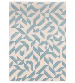 Muse Shapes Rug by Asiatic Blue