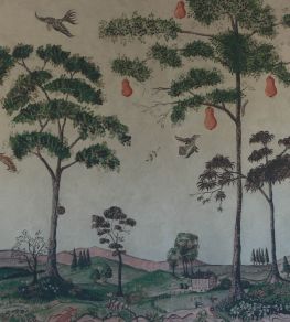 Mythical Land Mural by Andrew Martin Vellum
