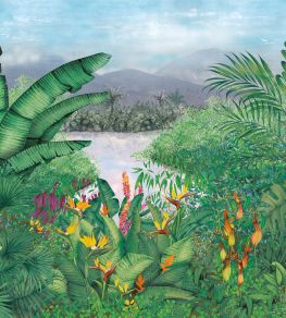 Neocolonial Mural by Coordonne Multi