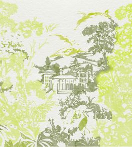 Neotapestry Mural by Coordonne Lime