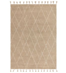 Nepal Linear Rug by Asiatic Sand Cream