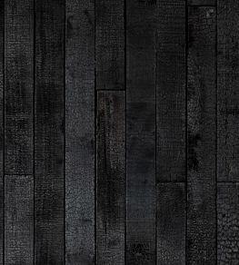 Burnt Wood Wallpaper by NLXL Black