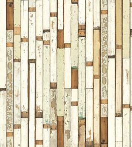 Scrapwood PHE-01 Wallpaper by NLXL White/Beige