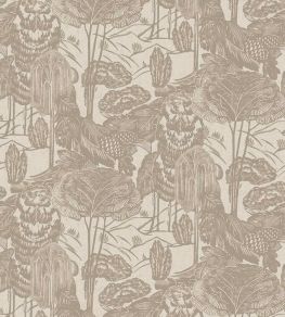 Nostalgic Evergreen Wallpaper by Eijffinger Beige/Sand