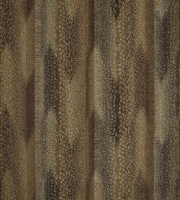 Nyala Fabric by Zoffany Vine Black/Gold