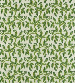 Oaknut Stripe Fabric by Sanderson Botanical Green