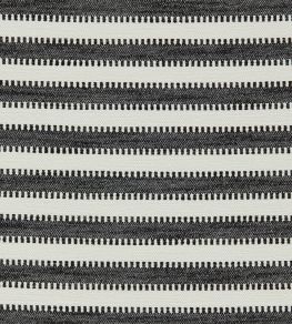Ocala Stripe Fabric by Harlequin Black Earth/Chalk