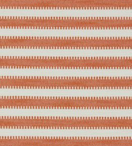 Ocala Stripe Fabric by Harlequin Clementine/Chalk
