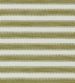 Ocala Stripe Fabric by Harlequin Grass/Chalk