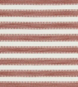 Ocala Stripe Fabric by Harlequin Rust/Chalk