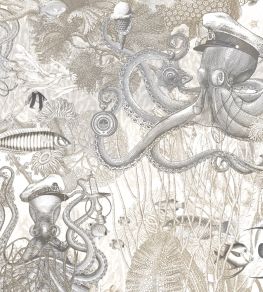 Octopus Wallpaper by Brand McKenzie Black Pearl