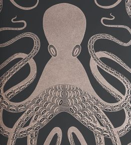Octopus Wallpaper by MissPrint Black Ink