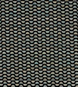 Olav Fabric by Clarke & Clarke Peacock