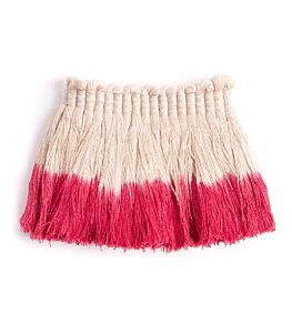 Ombre Fringe Trim by Christopher Farr Cloth Hot Pink