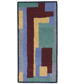Omega Rectangles by Omega Workshop Rug by CF Editions Multi