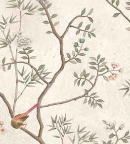 Chinoiserie Onism Fabric by Woodchip & Magnolia Pearl
