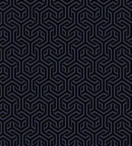 Opus Fabric by Arley House Black / Navy
