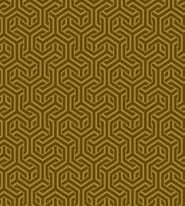 Opus Fabric by Arley House Ochre / Bronze