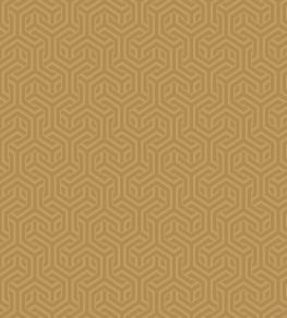 Opus Wallpaper by Arley House Ochre