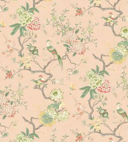 Oriental Bird Wallpaper by GP & J Baker Blush